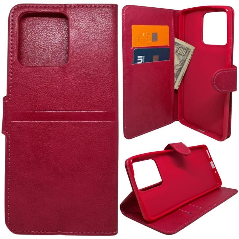 Capa Carteira Para Motorola G86  Tela De 6.67  Capinha Case