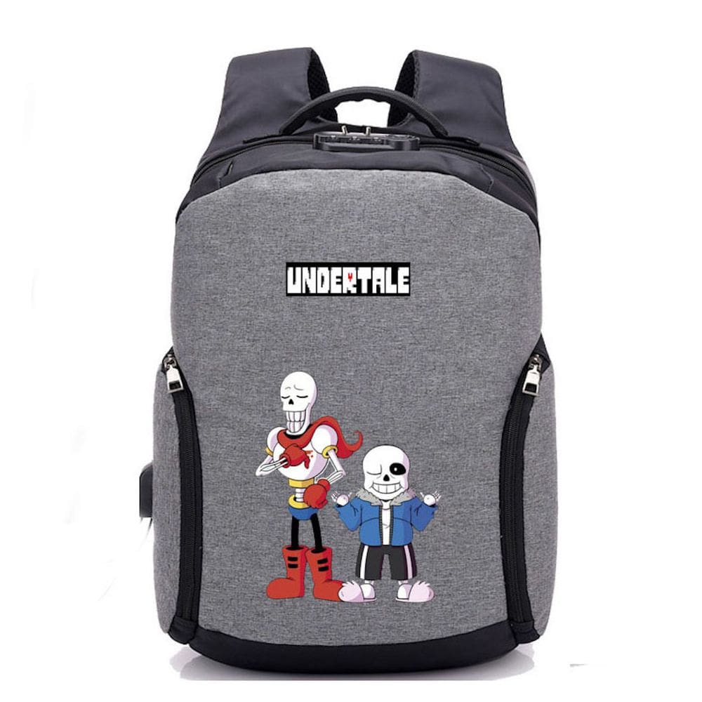 Mochila escolar Undertale Anime School Children 30x13x45cm
