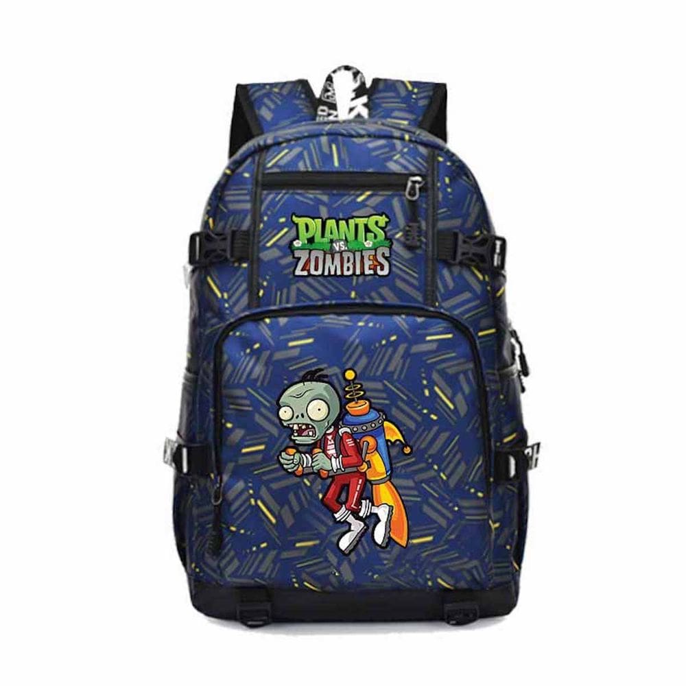 Mochila Plants vs Zombies Cartoon Kids School Oxford Cloth