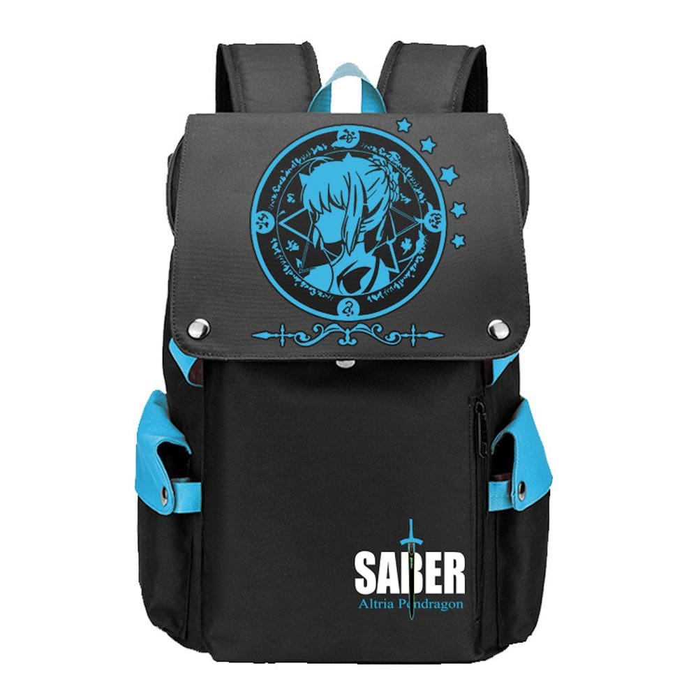 Mochila Sabers Cartoon Kids School Anime 34x21x48cm