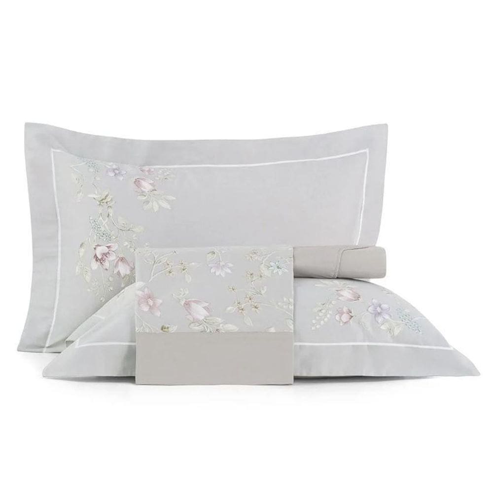 Jogo De Cama King Georgia Cetim Sublime 300 Fios Altenburg