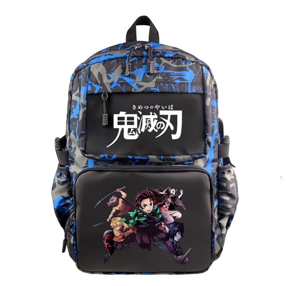 Mochila escolar Anime Demons Slayers Kids Nylon 39x23x45cm