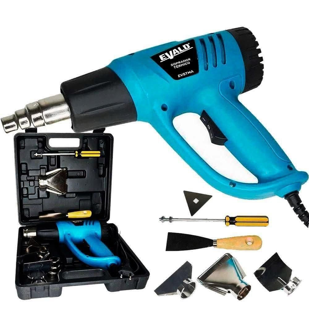 Soprador Térmico 2000w Com Maleta E Kit De Acessórios Evst Evald-110V