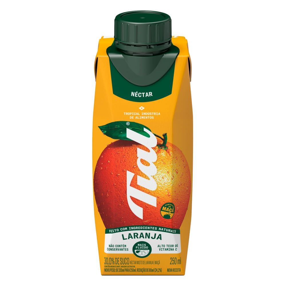 Suco Tial Néctar Sabor Laranja 250ml