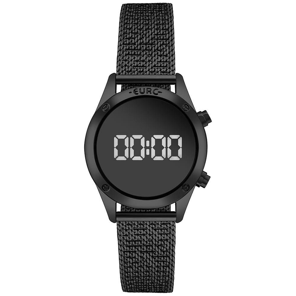 Relógio Euro Feminino Fashion Fit Reflexos Preto - Eumd26aam/4p Relógio Euro Feminino Ff Reflexos Preto - Eumd26aam/4p