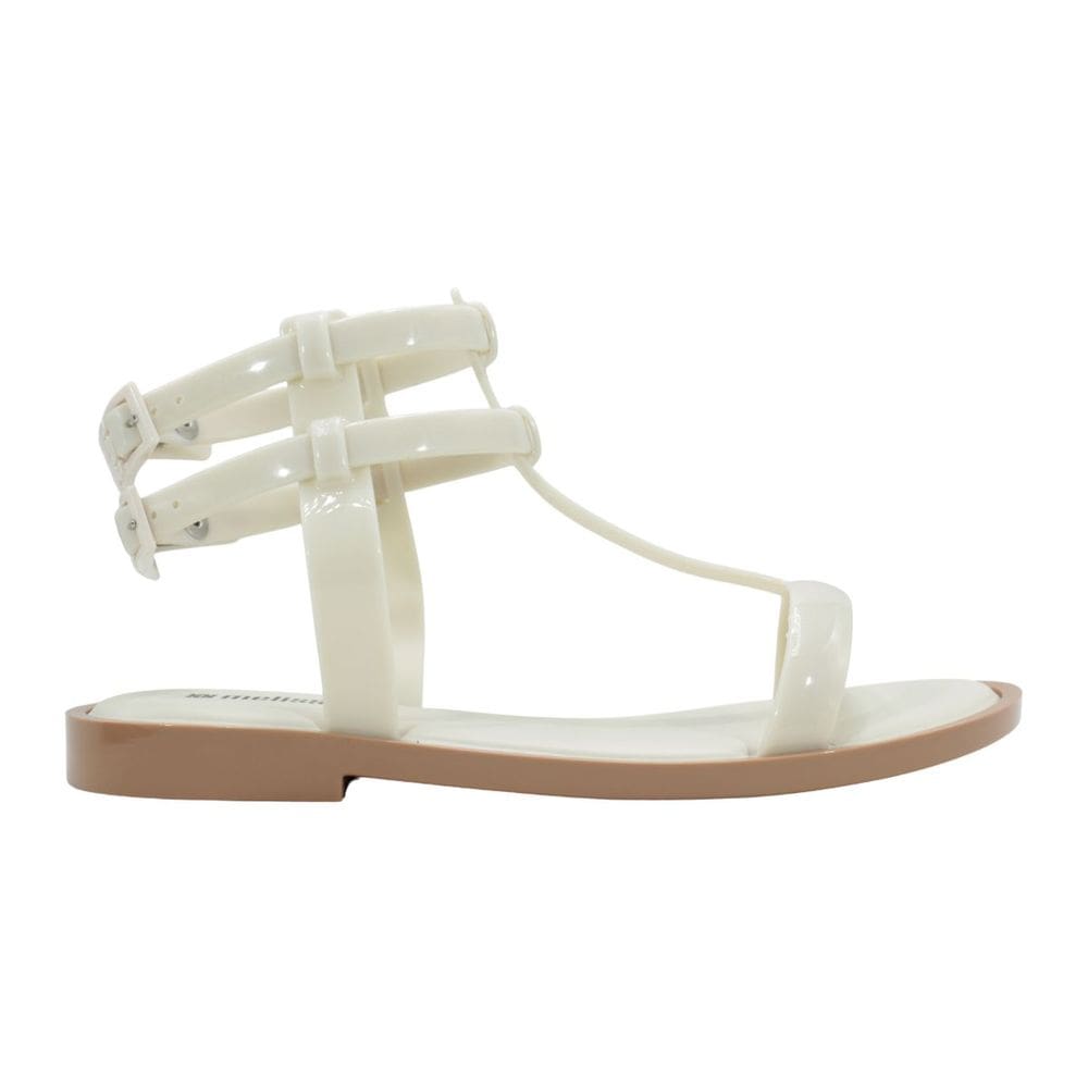 Sandália Melissa Duna Adulto Marrom/Bege