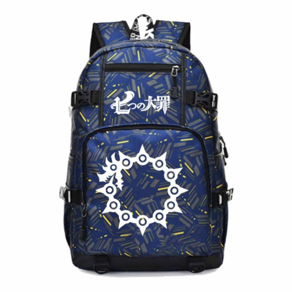Mochila Seven Deadly Sins Meliodas Cartoon Kids School