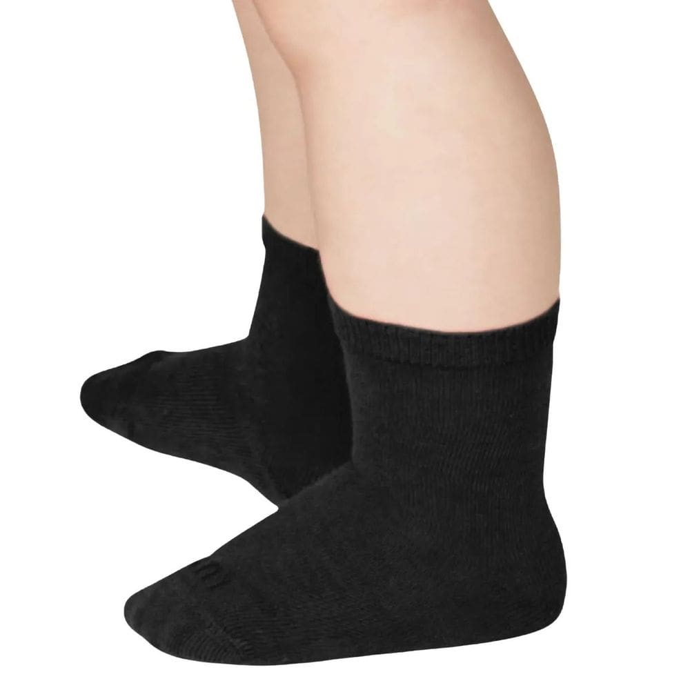 Kit 3 Pares De  Meia Para Bebe Recem Nascido Cano Médio Liso Lupo