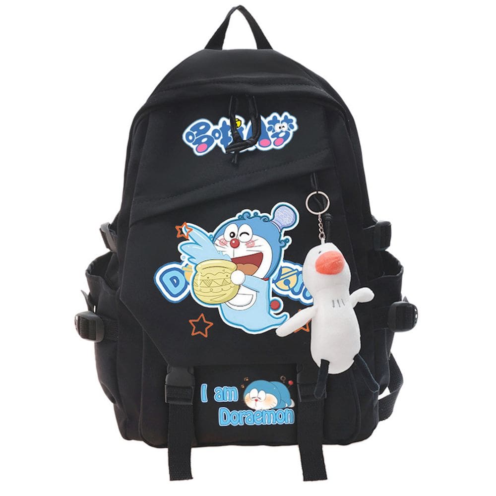 Mochila escolar Doraemons Kids Nylon 32x13x45cm