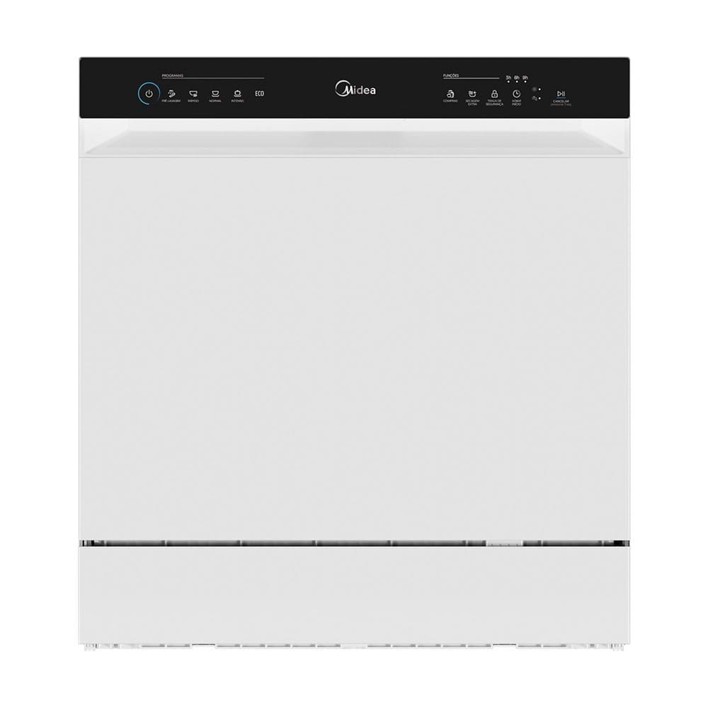 Lava Louças 8 Serviços Branca Touch Plus Midea