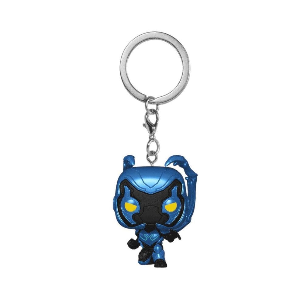 Chaveiro Pop Blue Beetle - Besouro Azul