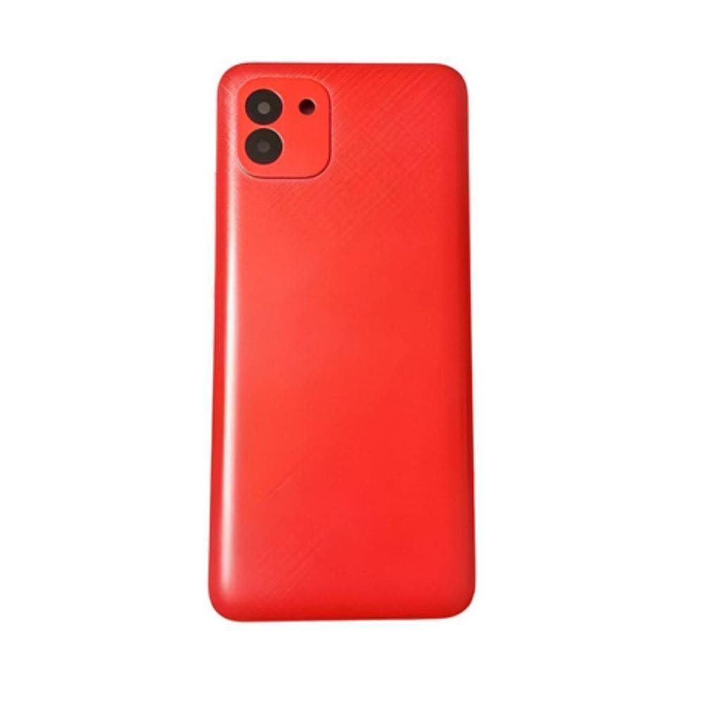Tampa Traseira Compatível Com Celular A03 A035 - Vermelha