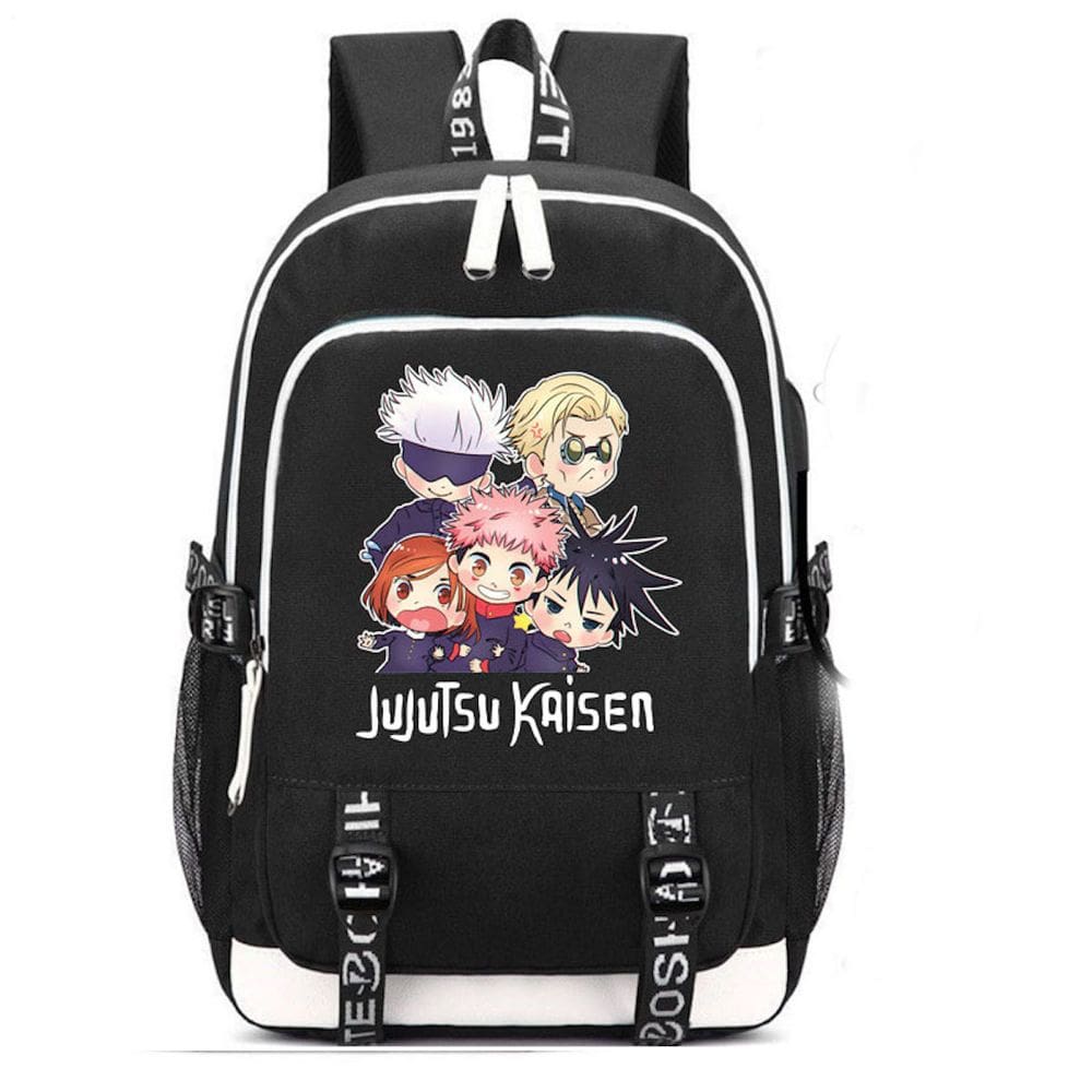 Mochila escolar Jujutsus Kaisens Anime para crianças