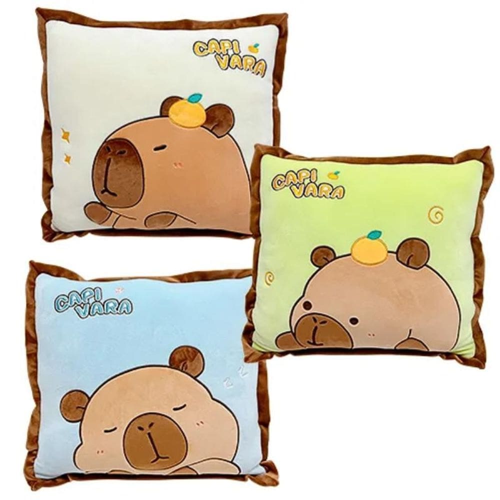 Almofada Capivara Quadrada