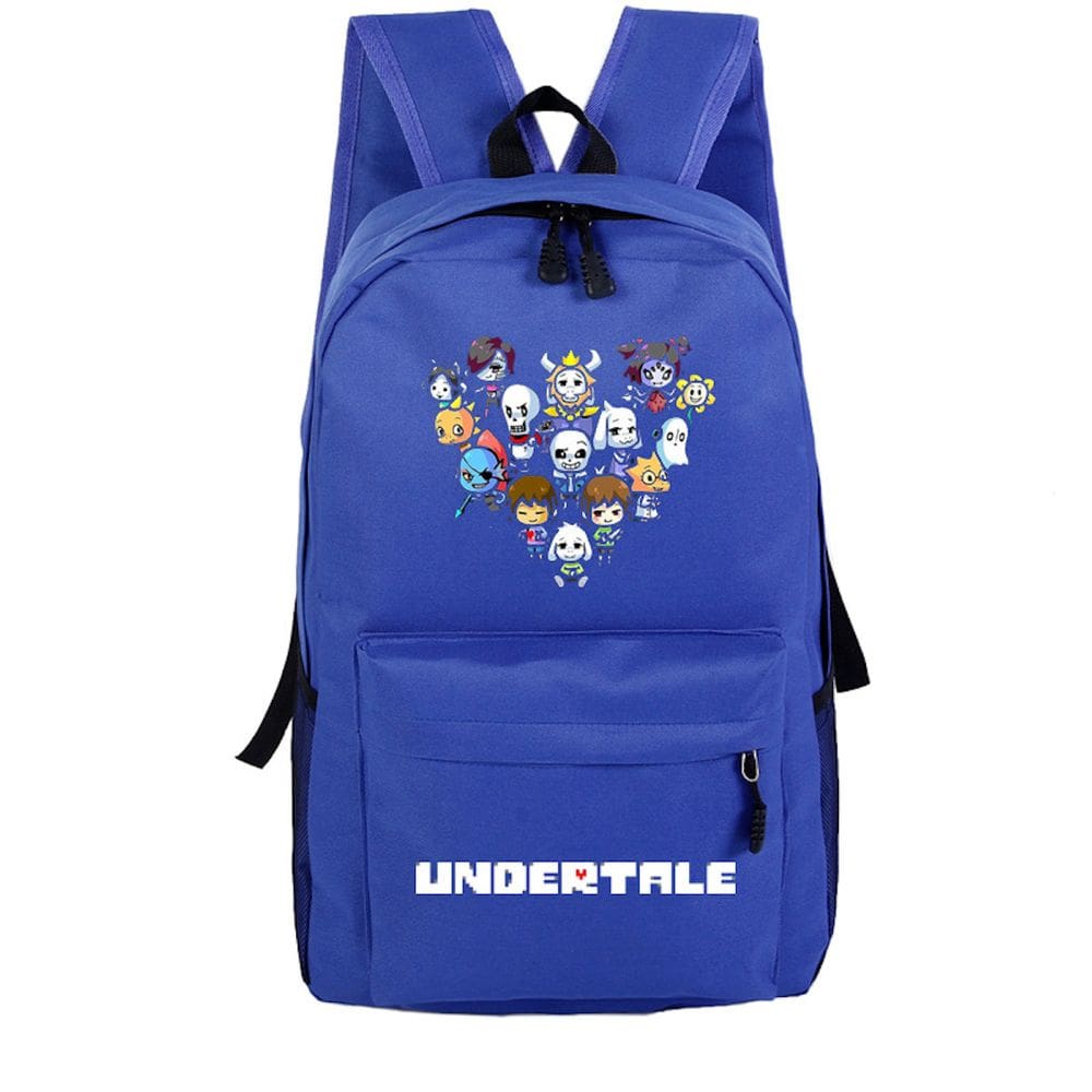 Mochila escolar Undertale Sans Anime para crianças