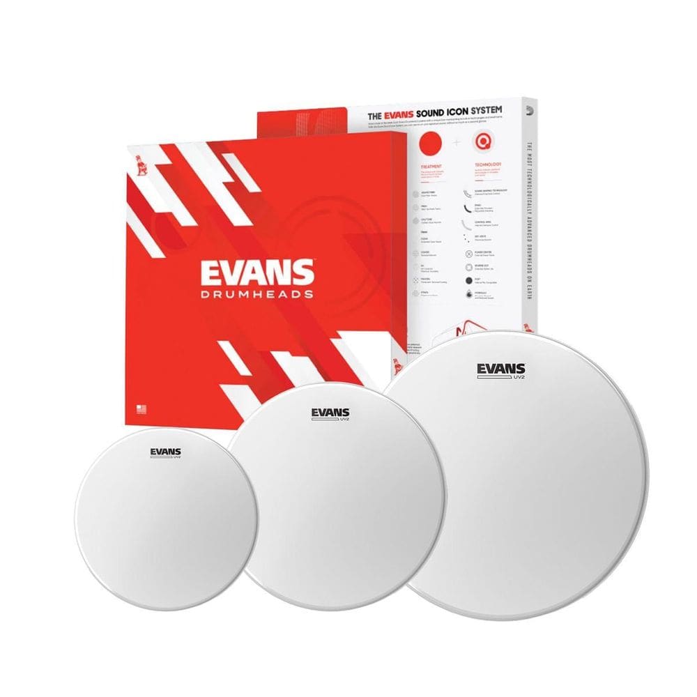 Kit Pele Evans Uv2 Tom 10 12 16 Porosa Rock Pack