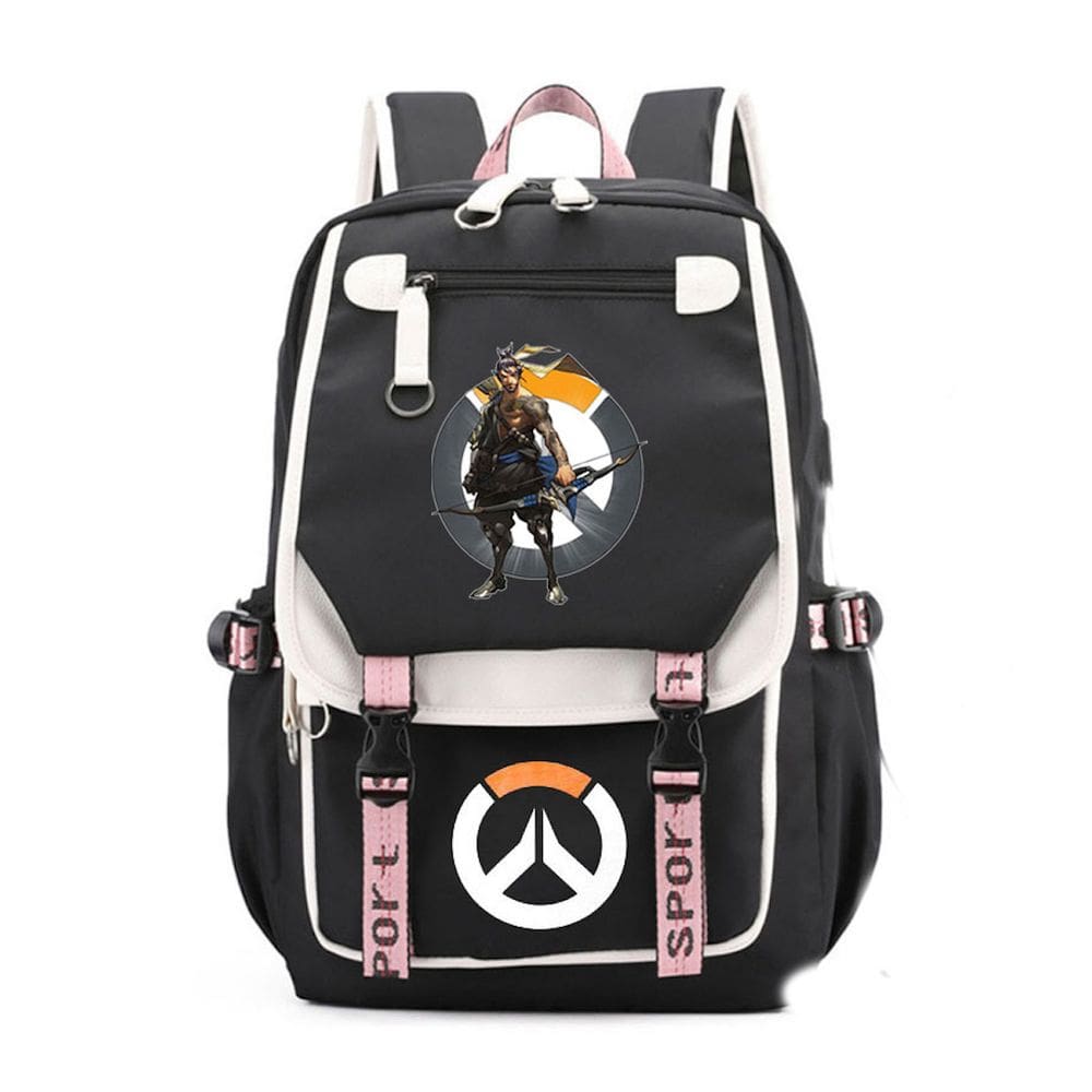 Mochila escolar infantil Overwatch OW 31x19x46cm Oxford