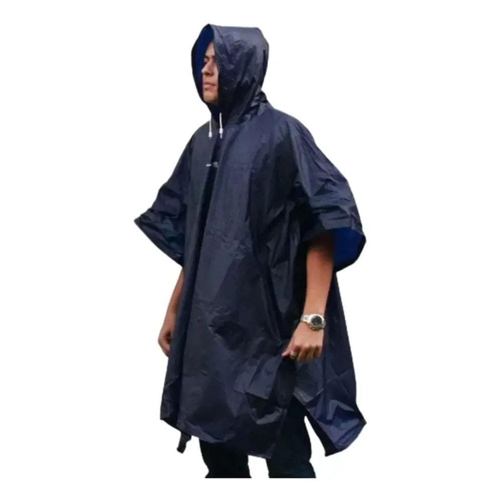 Poncho Capa Chuva Impermeável Nautika Iguazú Resistente