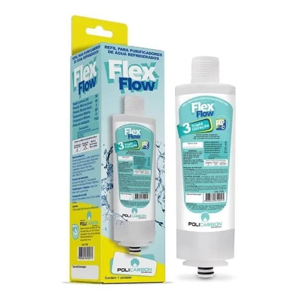 Filtro Refil Purificador Água Libell Acqua Flex Press Side