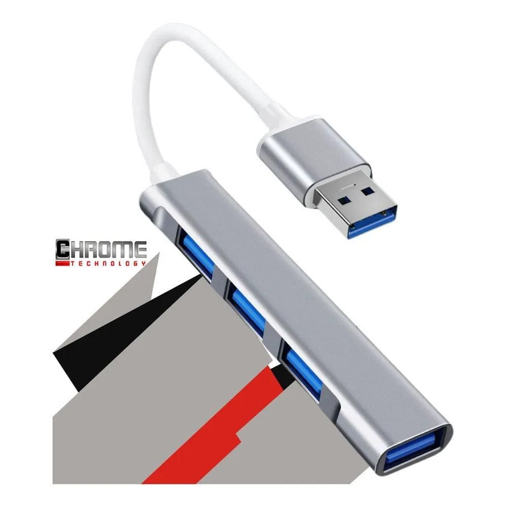 2X Hub Usb 4 Portas Usb 3.0 5 Gbps Extensor Adaptador Usb 3.