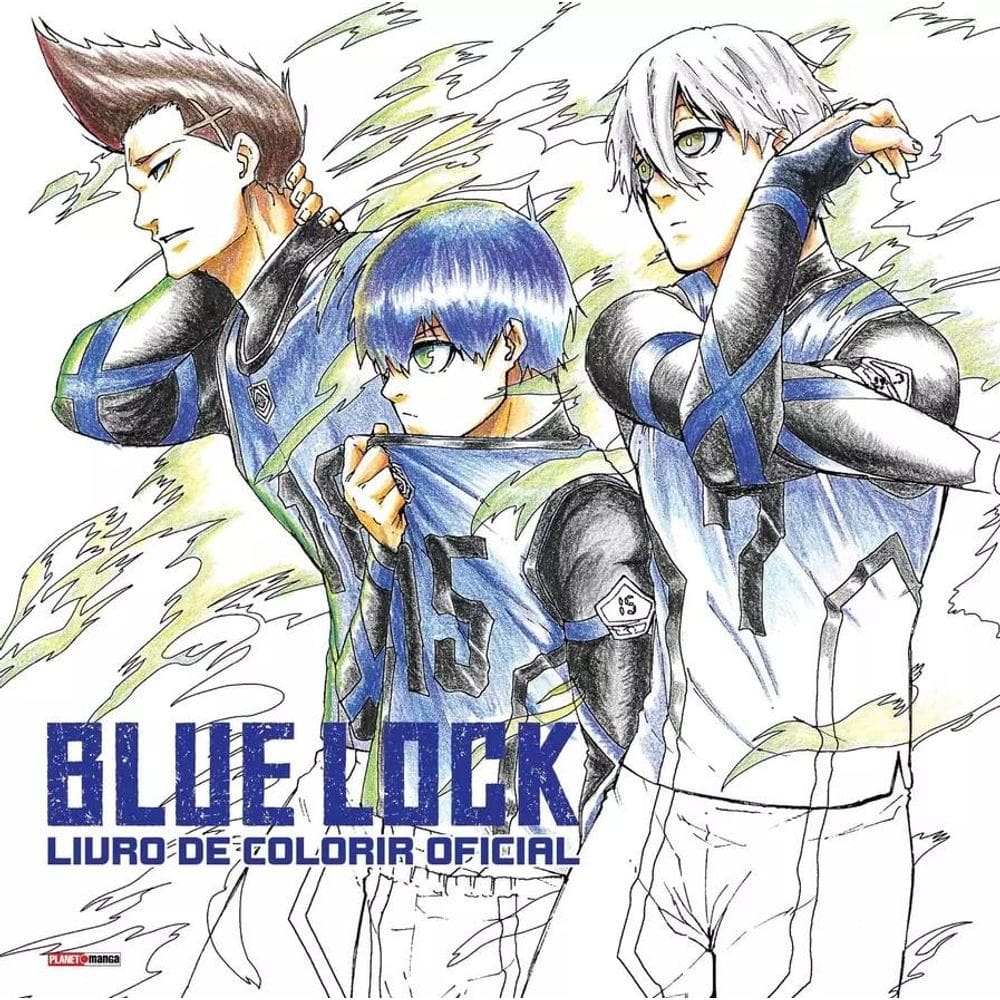 Blue Lock - Livro De Colorir