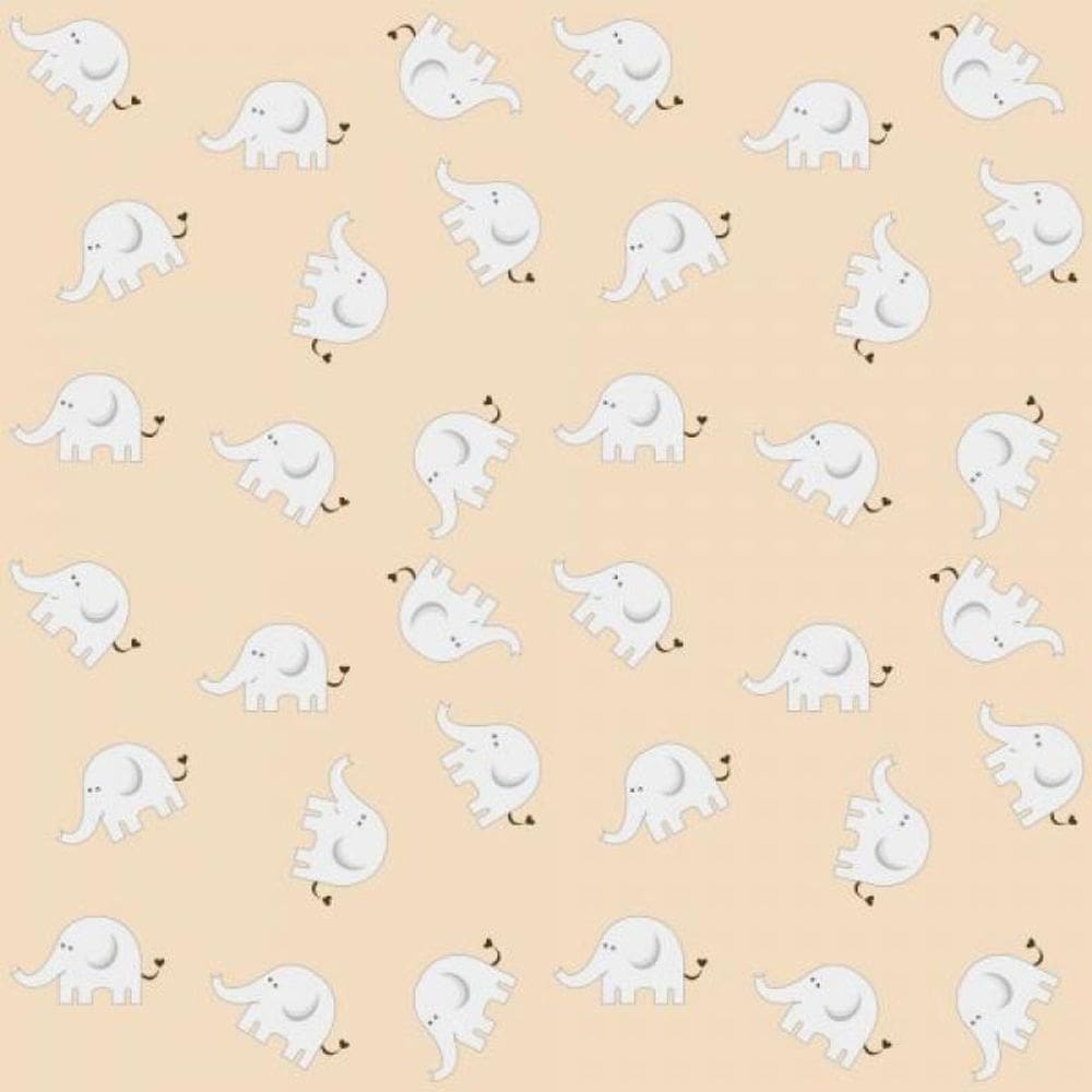 Papel De Parede Infantil Elefante Baby