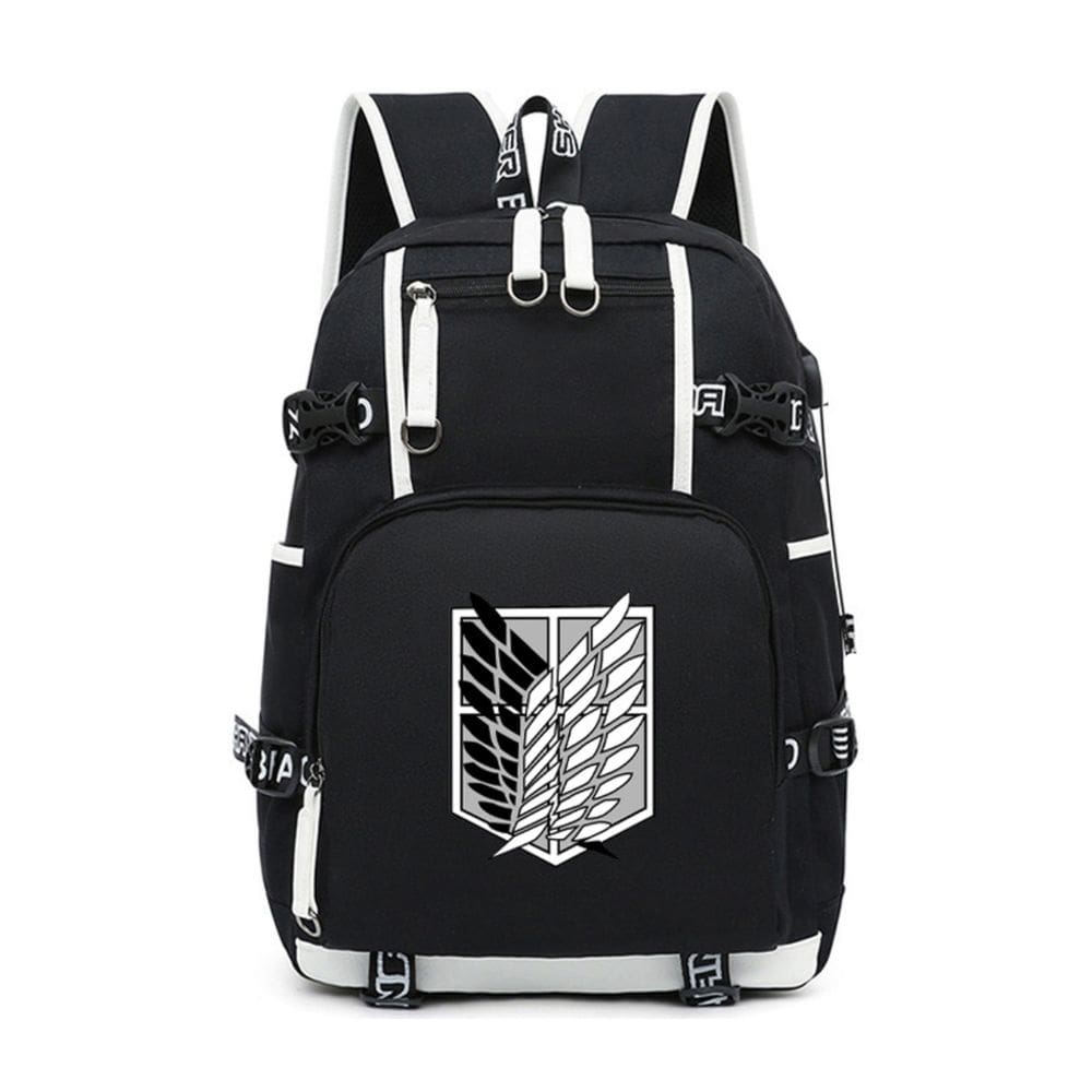 Mochila Attack on Titans Levis Ackermans Cartoon Kids