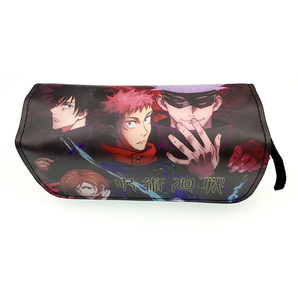 Bolsa de lápis Jujutsus Kaisens Itadori Yuji Cartoon Anime