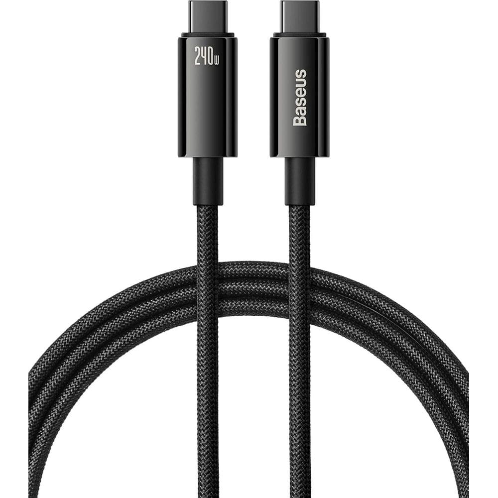 Baseus Cabo Usb C 240W Pd 5A Ultra Rápido Usbc De Liga 2M