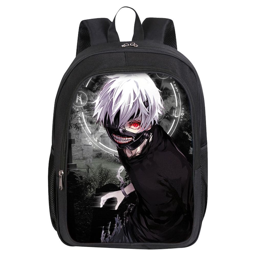 Mochila Tokyo`s Ghouls Kaneki`s Ken Cartoon Kids School
