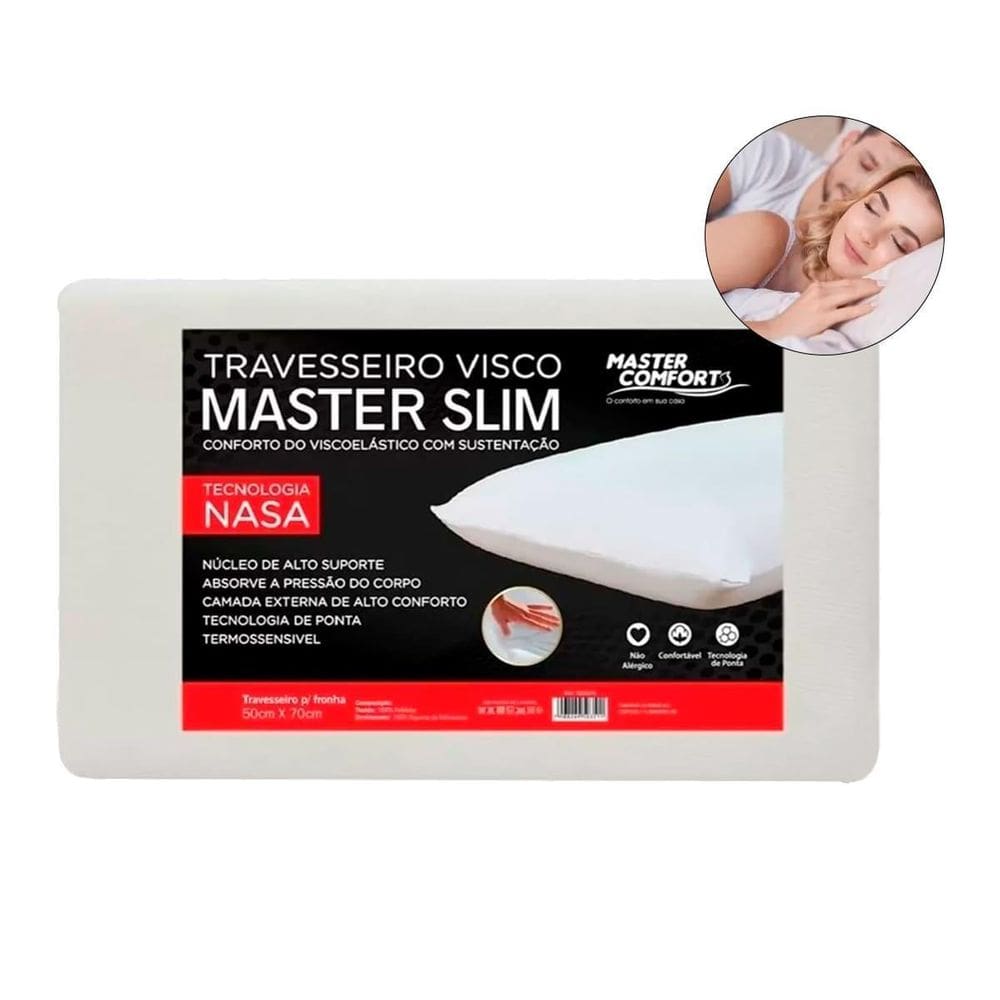 MP - Travesseiro Nasa Ortope dico Macio Supor