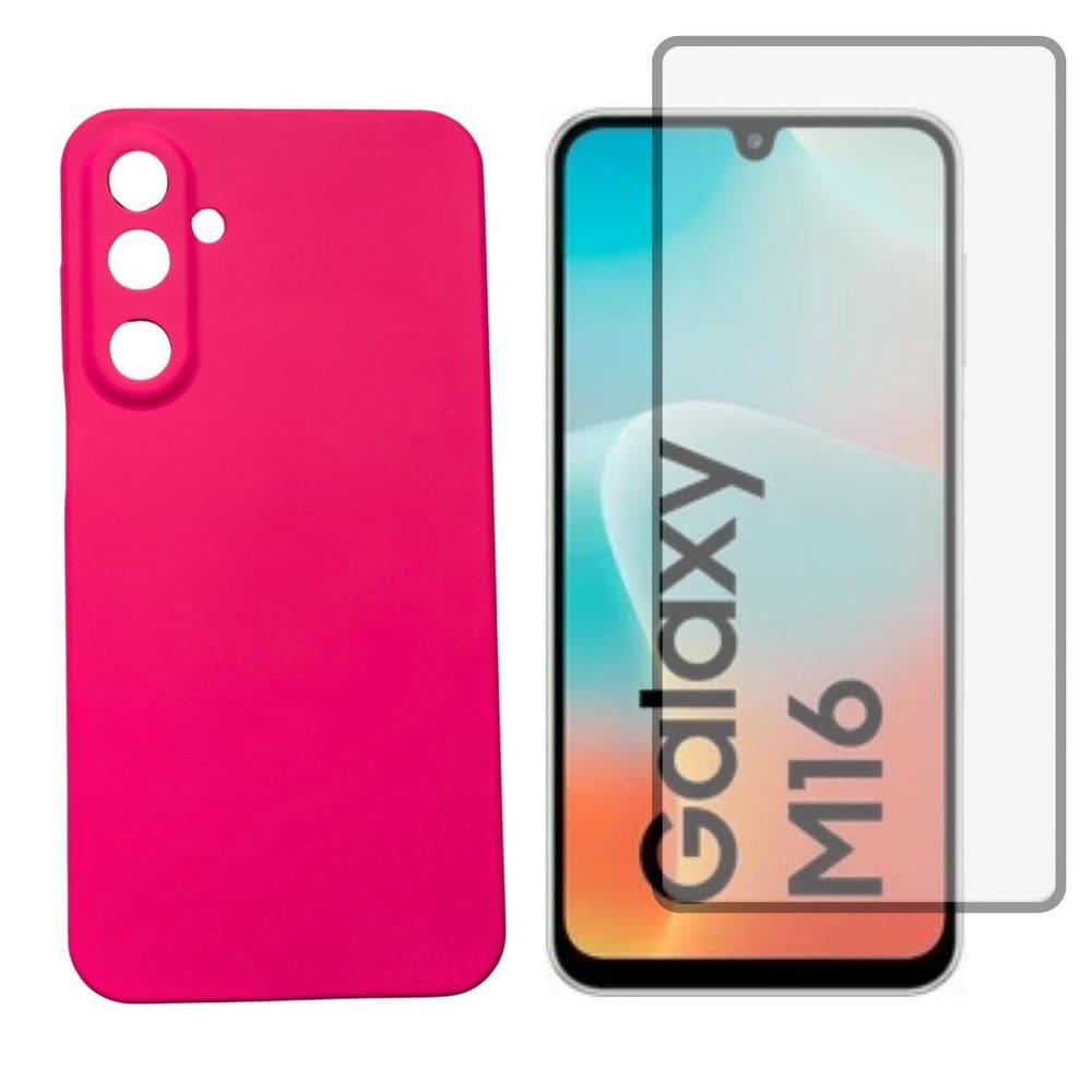Capa Capinha Compativel Para Samsung M16 5G + Pelicula Vidro