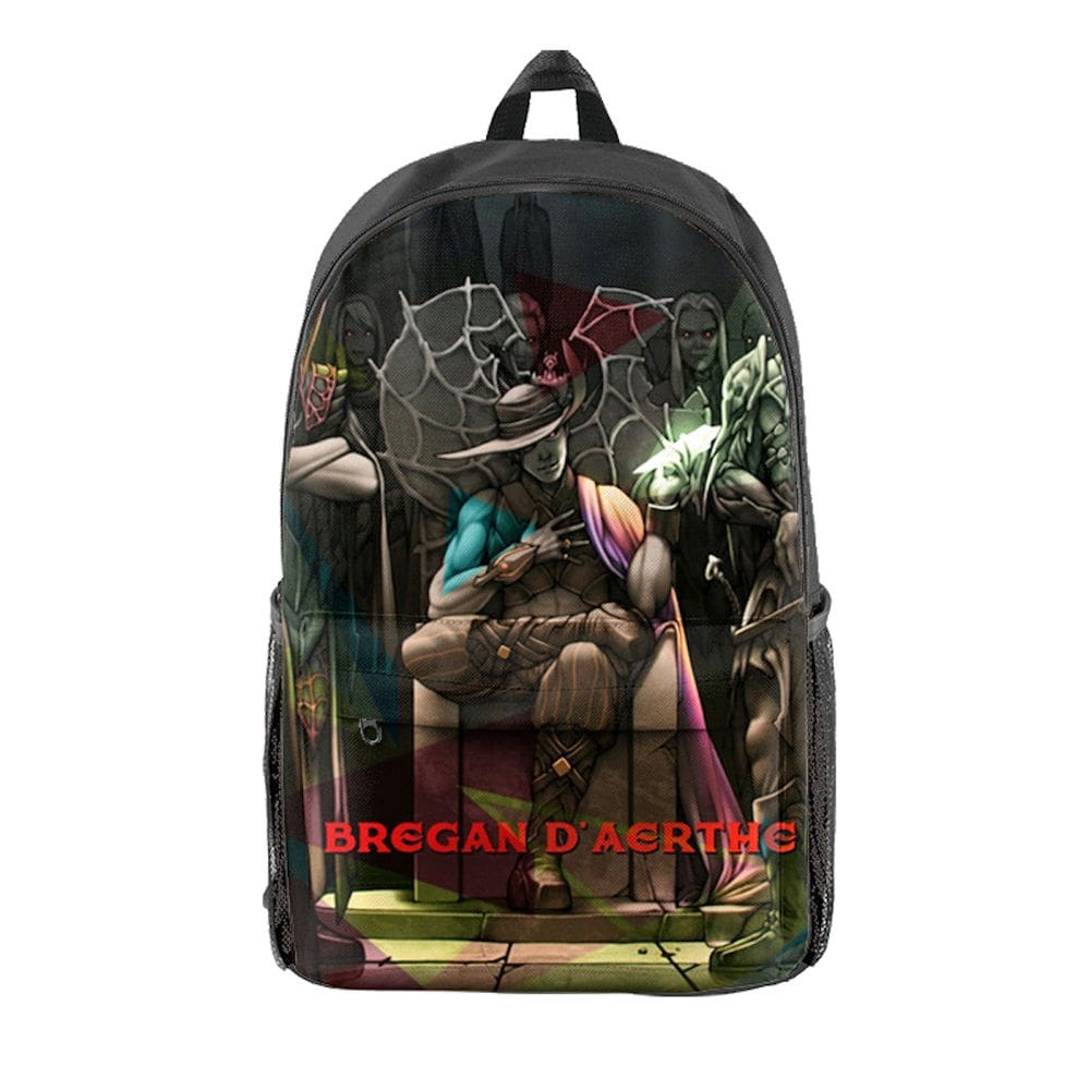 Mochila Dungeons And Dragons Kids School Oxford 29x16x42cm