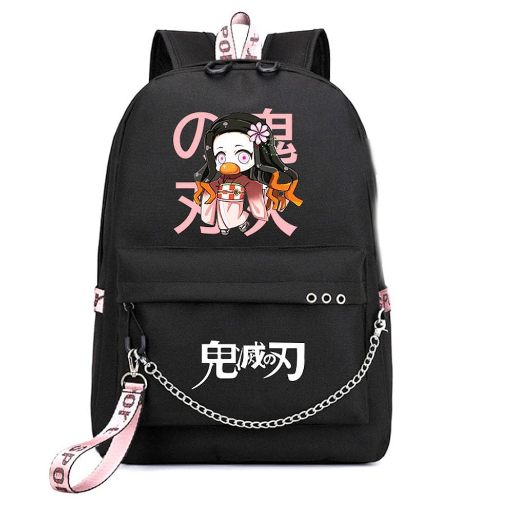 Mochila escolar de anime Demons Slayers para escola