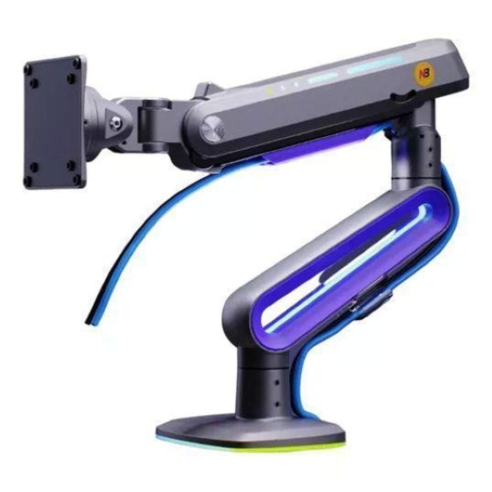 Suporte Gamer Roxo Monitor Nb G70 Led 32 A 60 Articulado