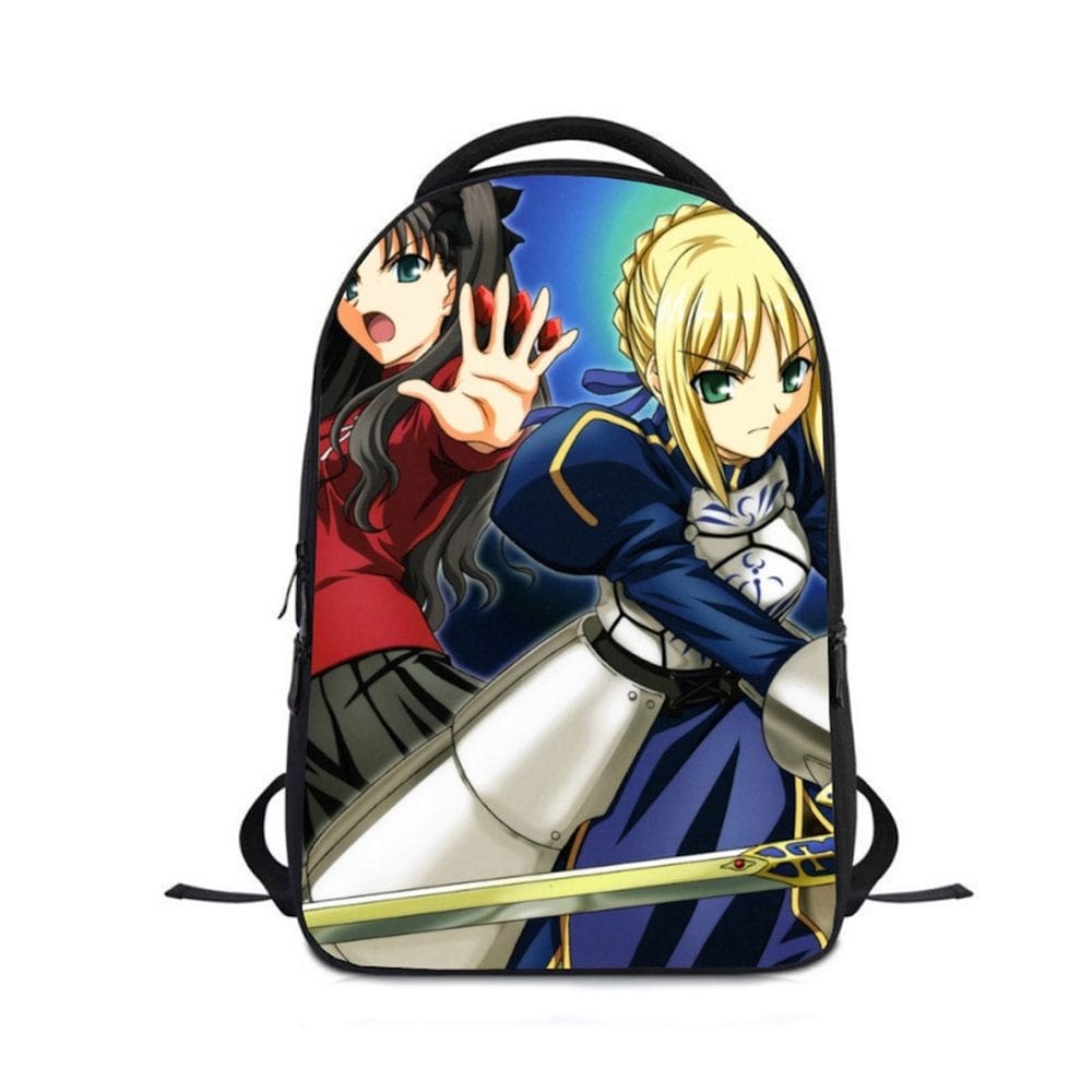 Mochila Fates Kids School Mochila Oxford impressa em 3D 24x12x30cm