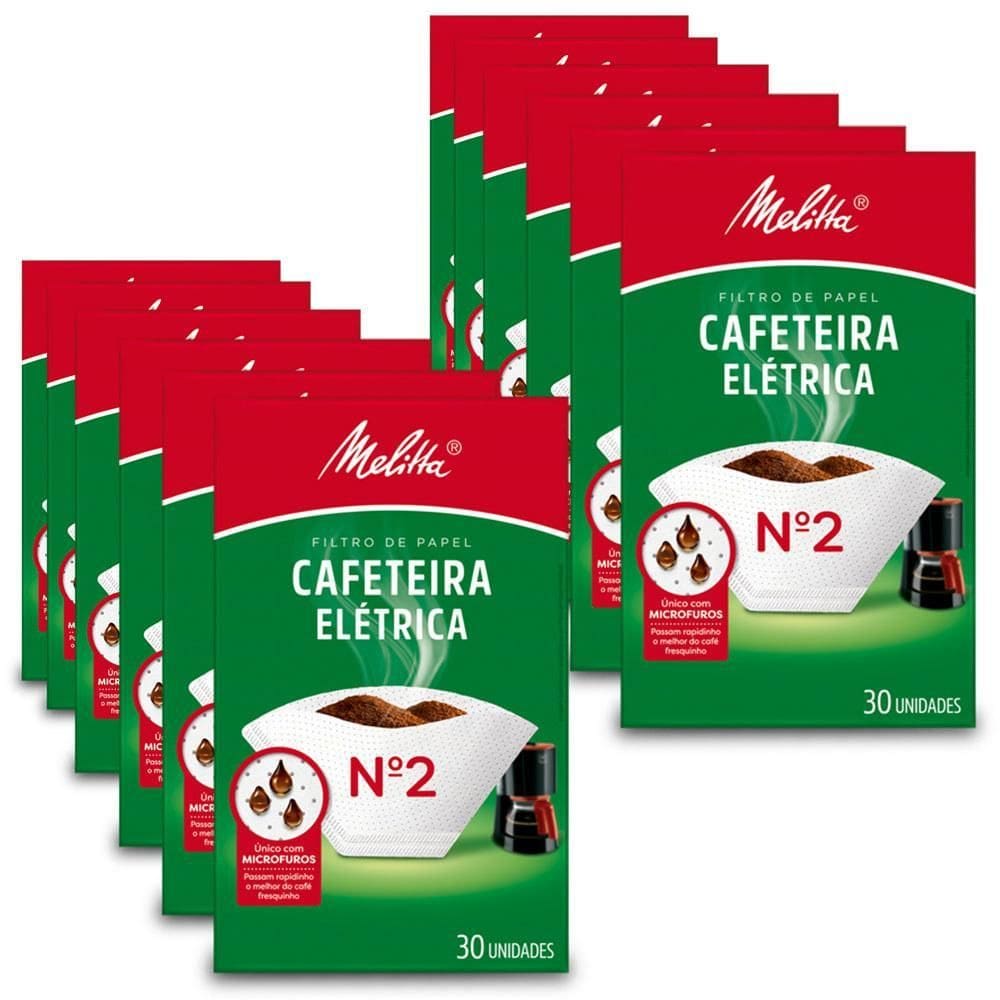MP - Filtro D Papel Melitta Cafeteira Ele tri