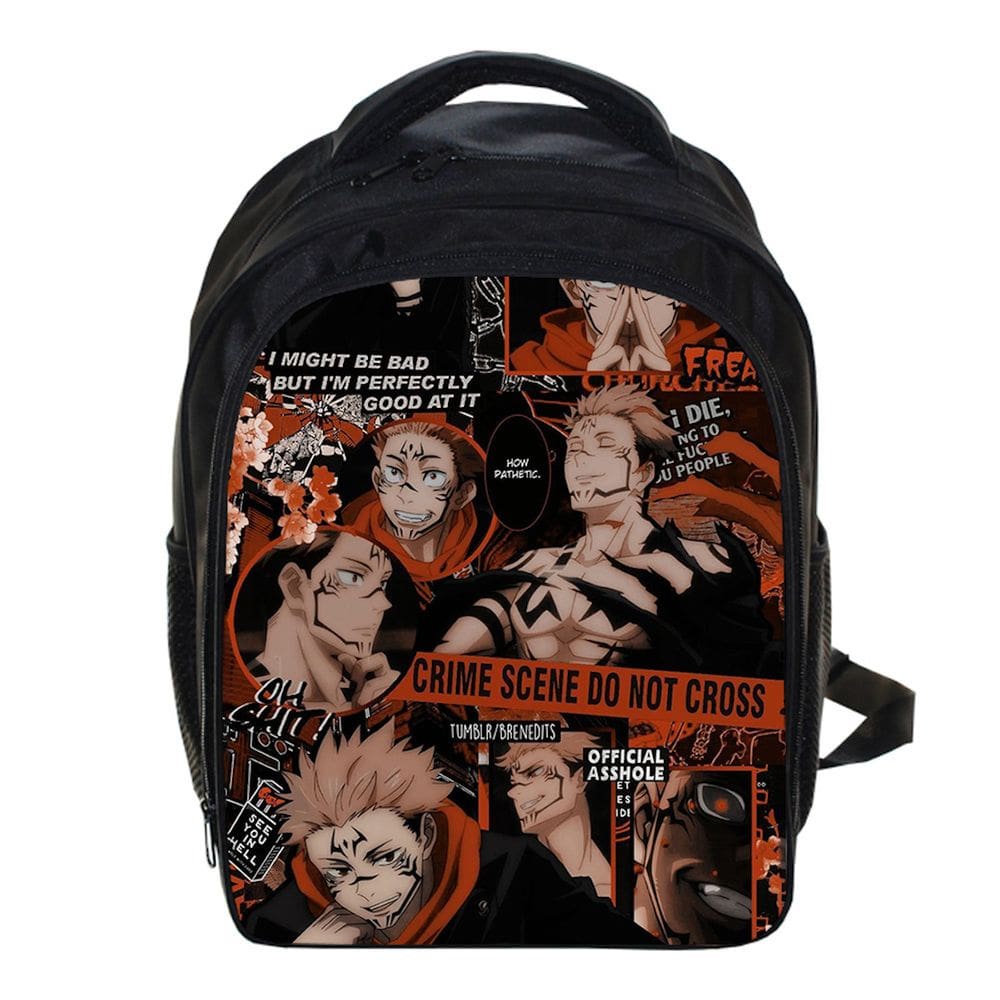 Mochila escolar Anime Jujutsus Kaisens K Children Poliéster