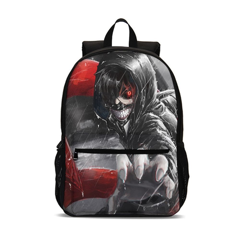 Mochila Tokyo Ghoul Kaneki`s Ken Cartoon Kids School Nylon