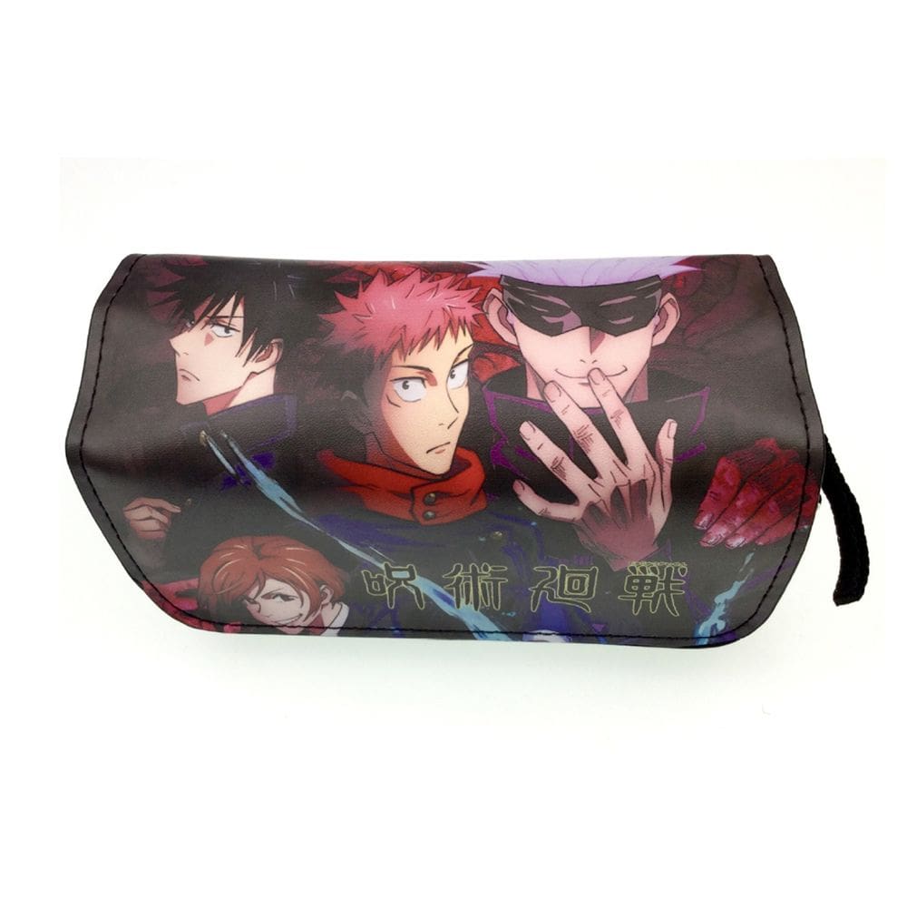 Bolsa de lápis Jujutsus Kaisens Itadori Yuji Cartoon Anime