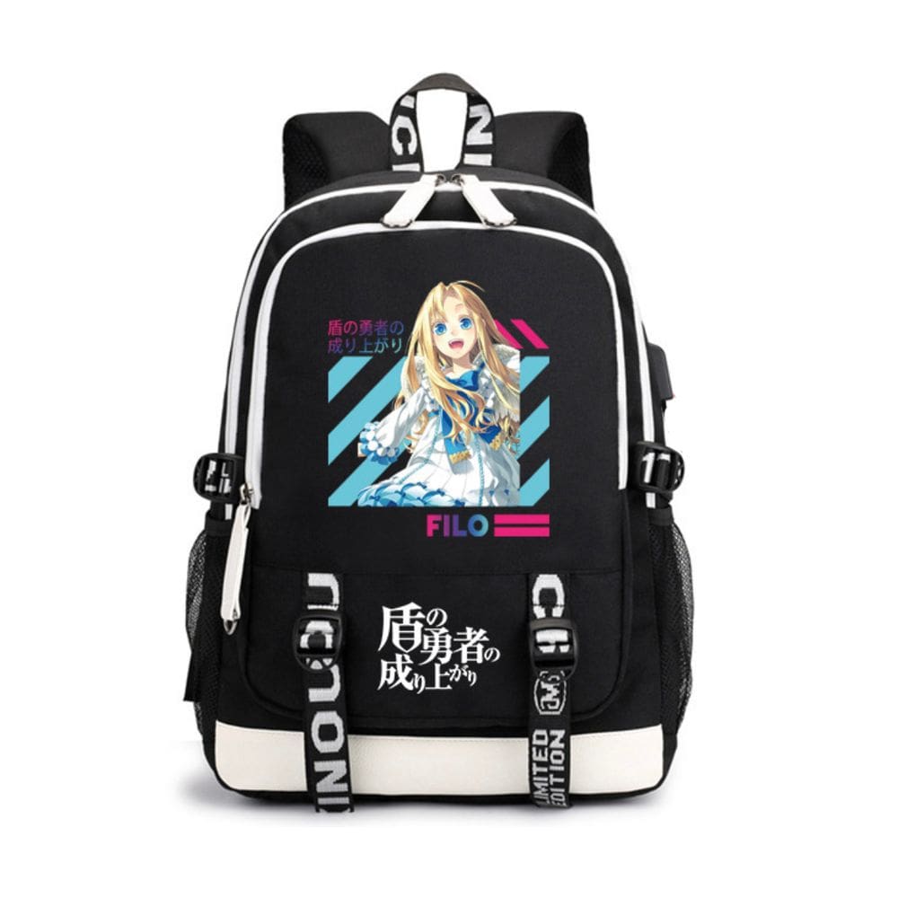 Mochila Rising of the Shield Hero Raphtalia Filo para crianças