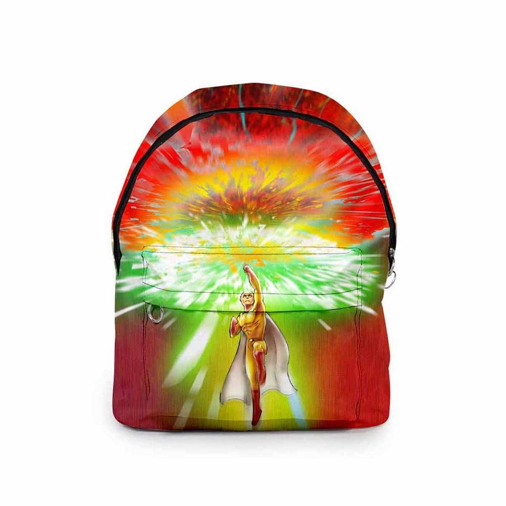 Mochila escolar Ones Punchs Mans Saitamas Cartoon Kids