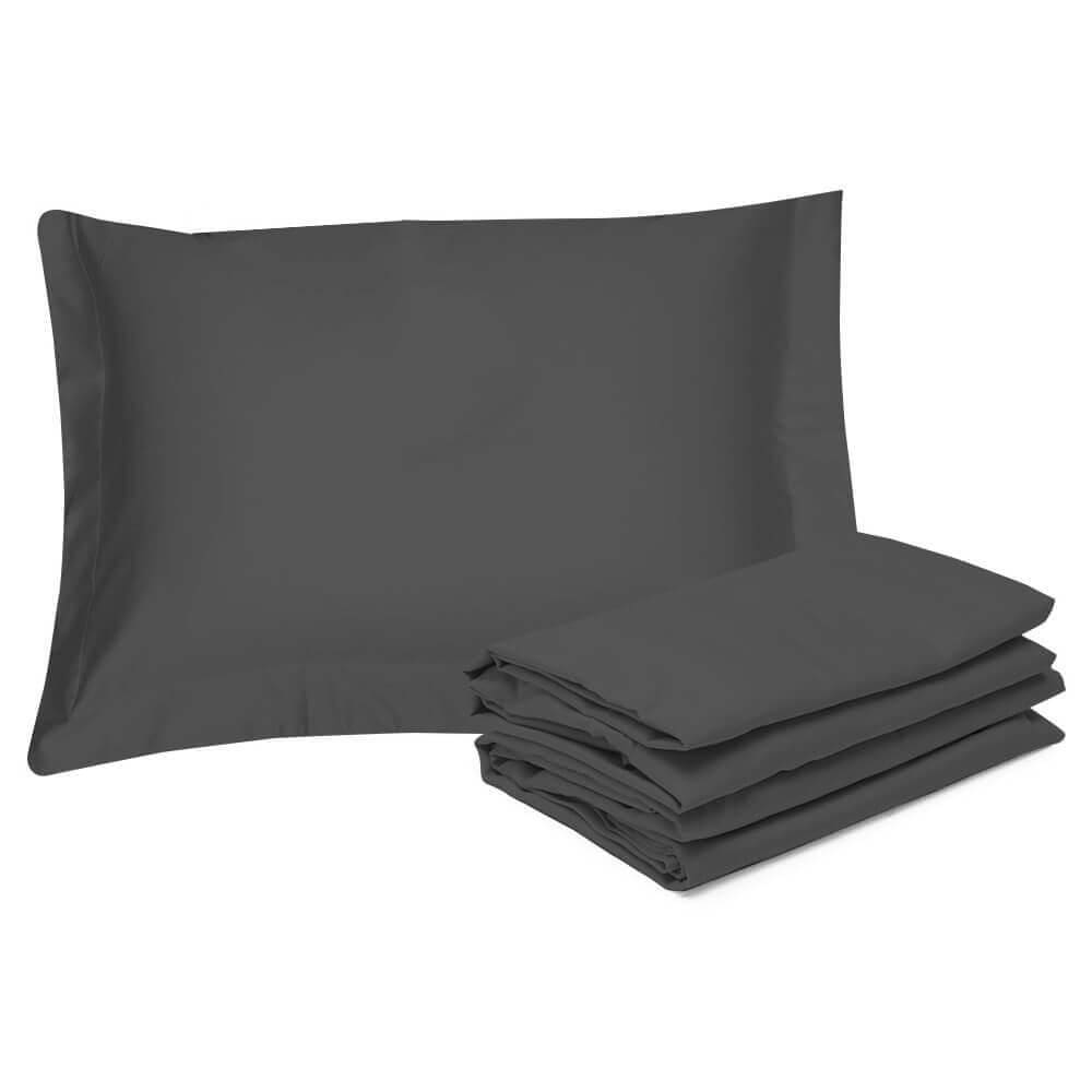 Jogo Cama Solteiro Plus 300 Fios Satinee - Kacyumara Preto