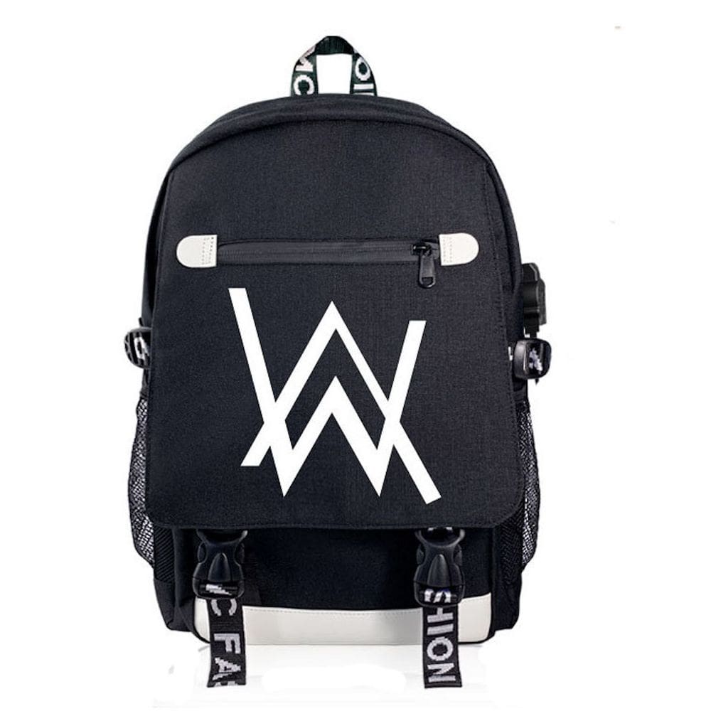 Mochila escolar Alans Walkerss Kid Anime 35x20x50cm