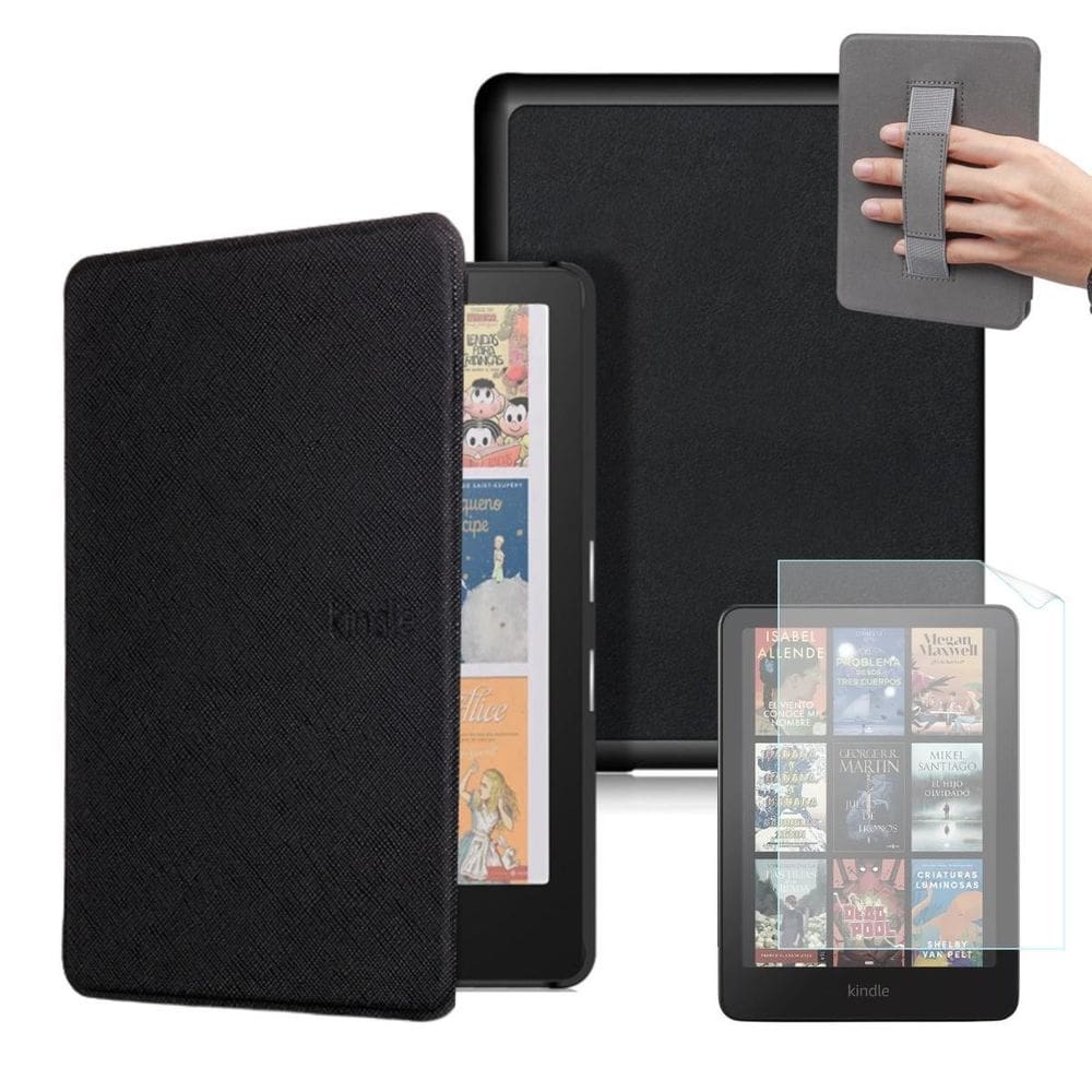 Case Alça Para Kindle Colorsoft Signature Edition + Película