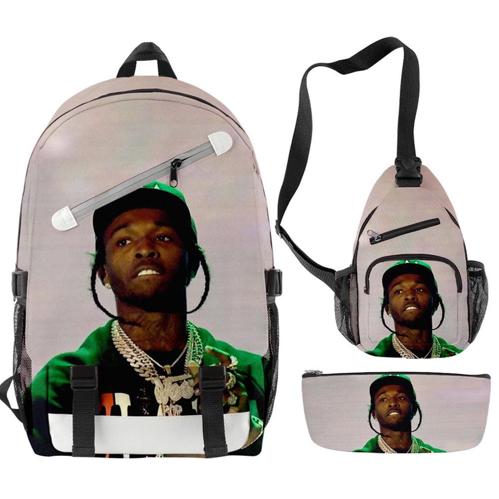 Conjunto de mochilas Anime School for Children (3 unidades) - tecido Oxford