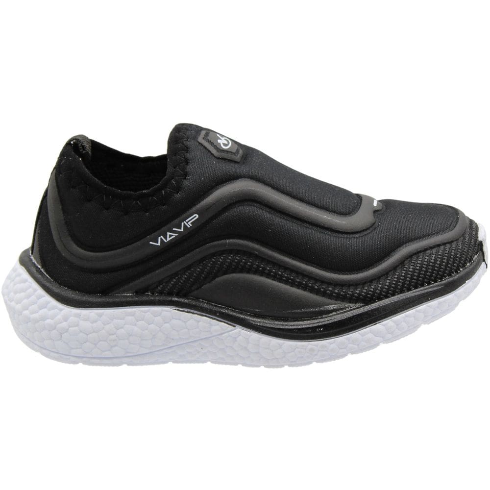 Tênis Infantil Escolar Via Vip Sem Cadarço Menino