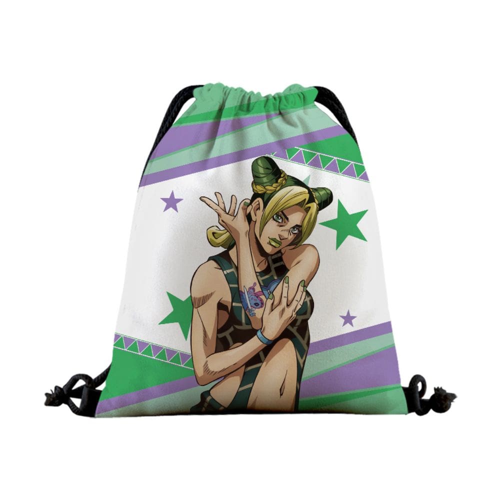 Bolsa com cordão JoJo`s Bizarre Adventure Jolyne Cujoh Anime