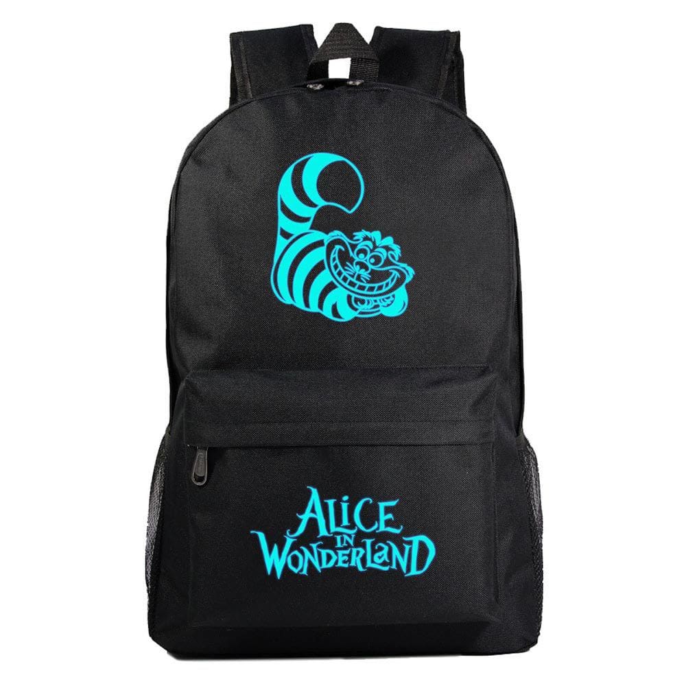 Mochila Alices In Wonderland Cheshire Cat para escola infantil