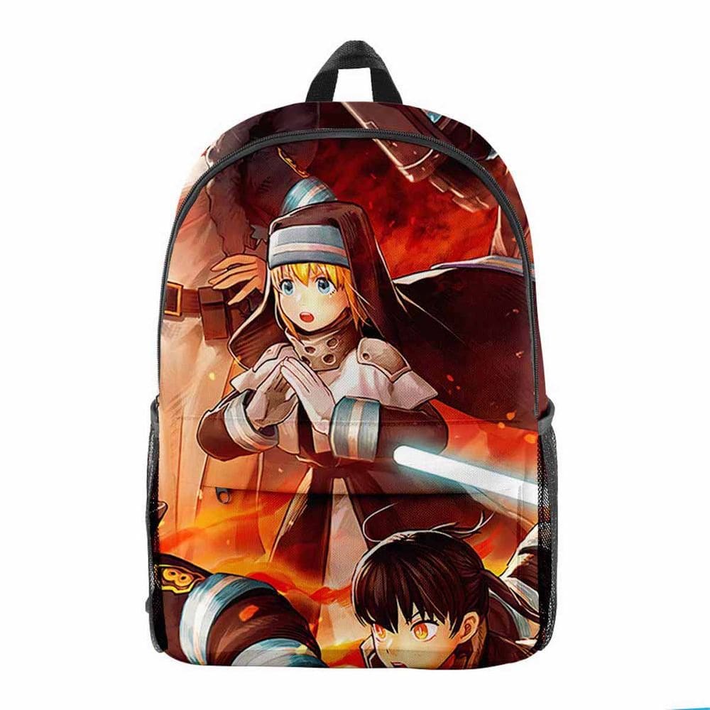 Mochila Calms Withins Storms Cartoon Kids School Anime